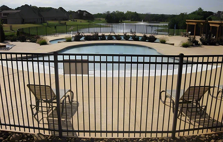 Steel Pool Fence
